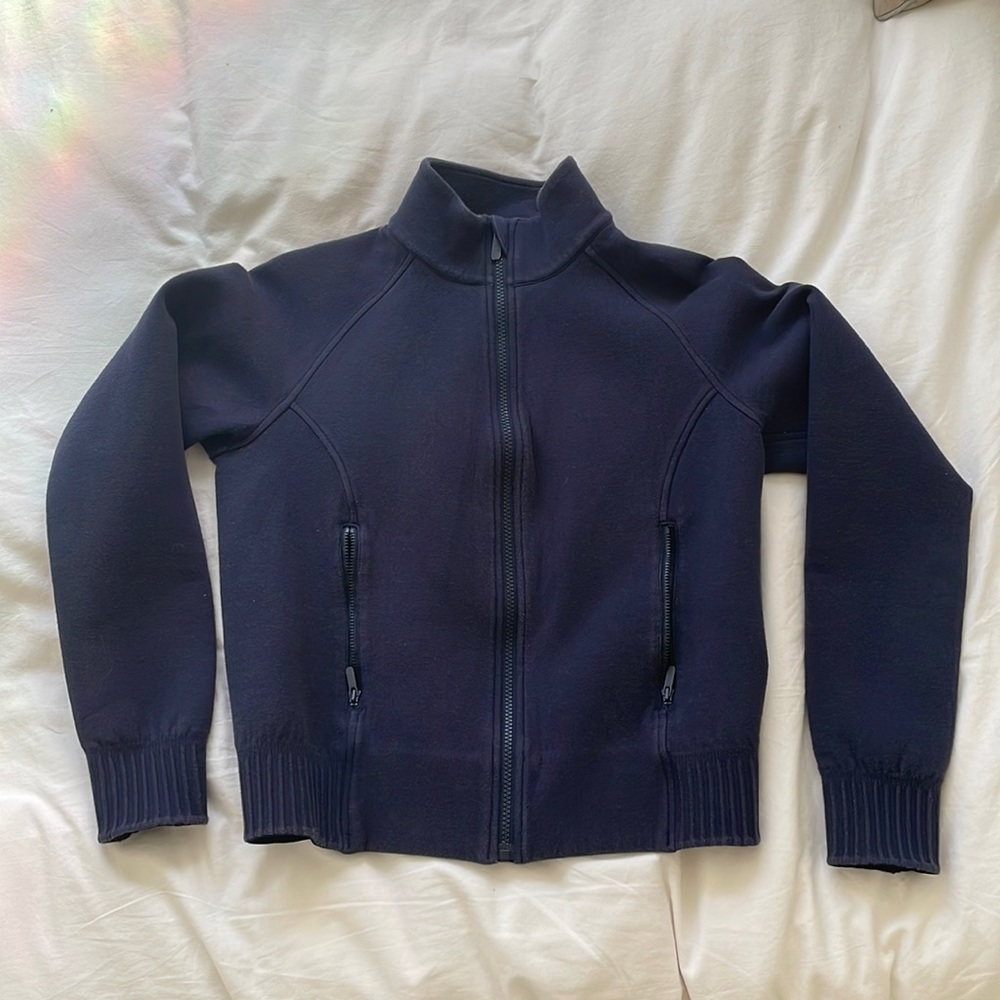 Lululemon navy zip up jacket